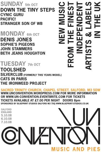 UnConvention, Sacred Trinity Church, Chapel Street, Salford