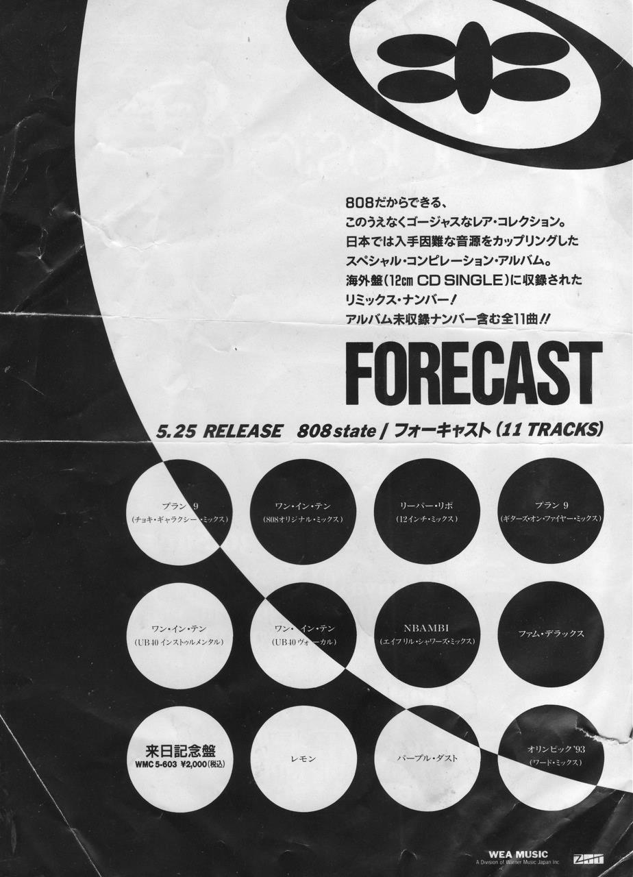 808 State - Forecast