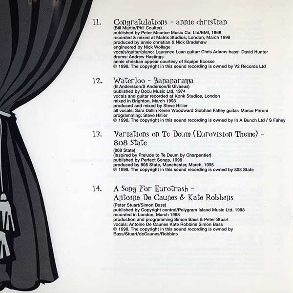 Various - Rapido Presents: A Song For Eurotrash