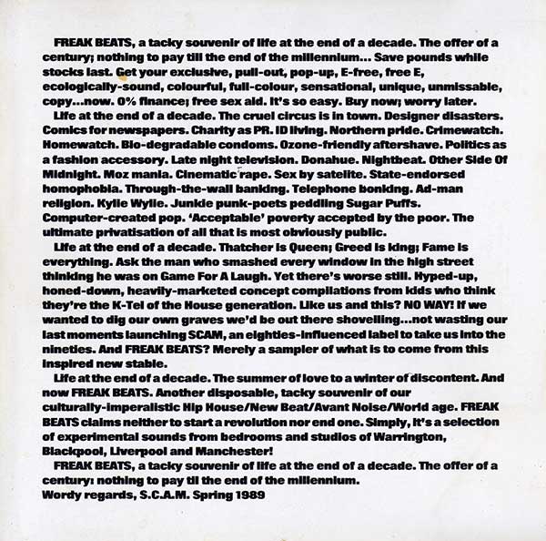 Various - Freak Beats - A Tacky Souvenir Of Pre-Revolutionary Northern England