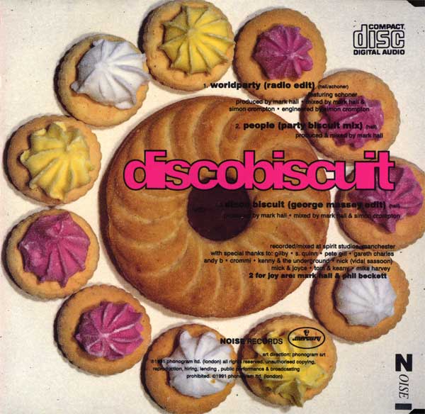 2 For Joy - Worldparty - UK CD Single - back cover