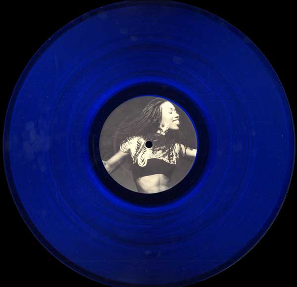 Blue Pearl - Naked In The Rain - US Promo 12" Single - Blue Vinyl - Vinyl