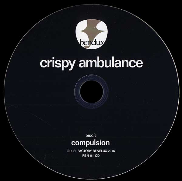 Crispy Ambulance - Random Textures + Compulsion - UK 2xCD - Disc 2