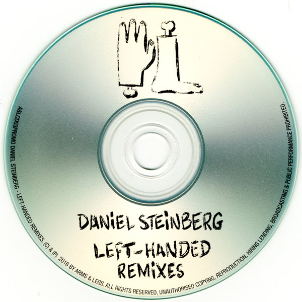 Daniel Steinberg - Left-Handed Remixes - German Promo CD - CD