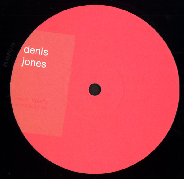 Denis Jones - Clap Hands - UK 10" Single