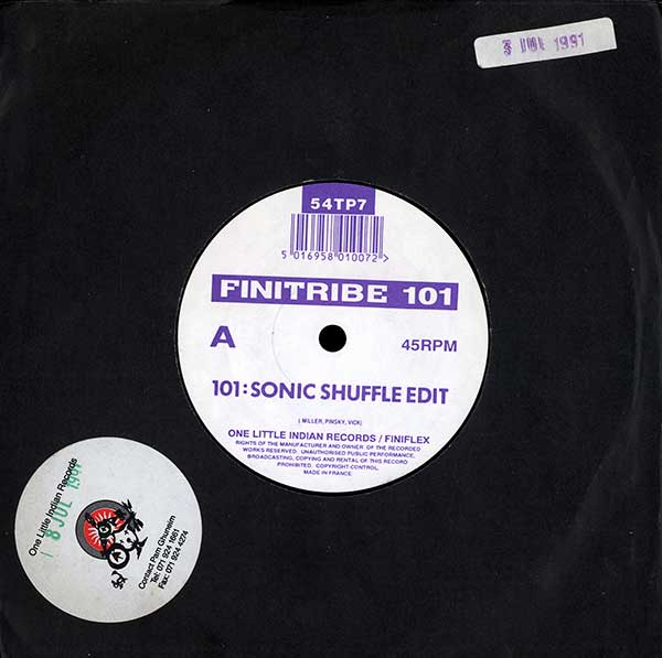 Finitribe - 101 - French 7" Single - Front