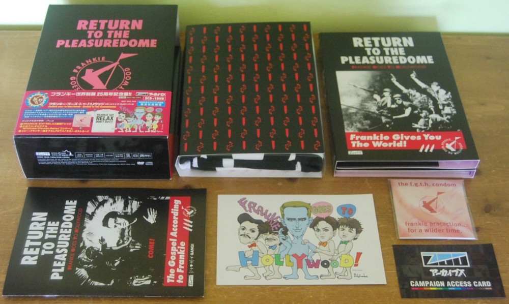 Frankie Goes To Hollywood - Return To The Pleasuredome - JP Boxset - Contents