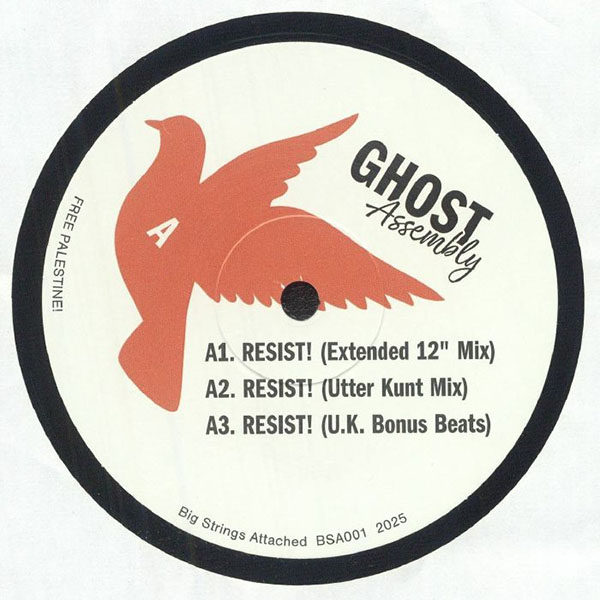 Ghost Assembly - RESIST! / I Keep on Making the Same Mistake - UK - 12" Single - Side A