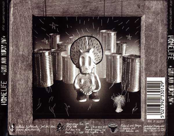 Homelife - Guru Man Hubcap Lady - UK CD - Back