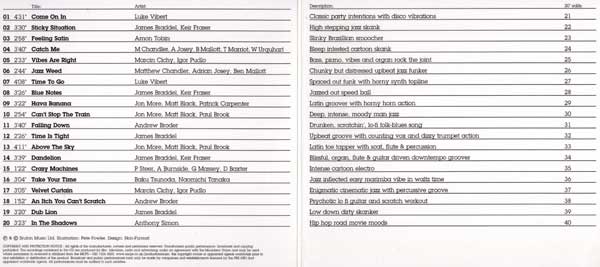 Various Artists - Lo Editions Present: Ninja Tunes - UK 2xCD - CD1 - Credits