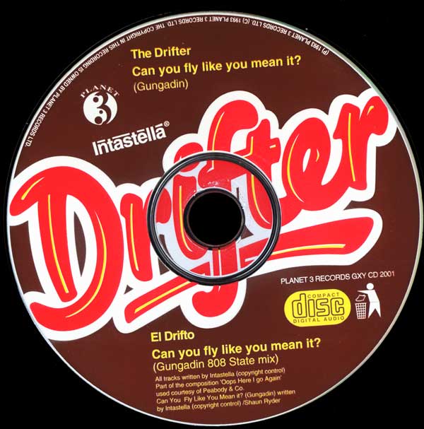 Intastella - Drifter - UK CD Single - CD