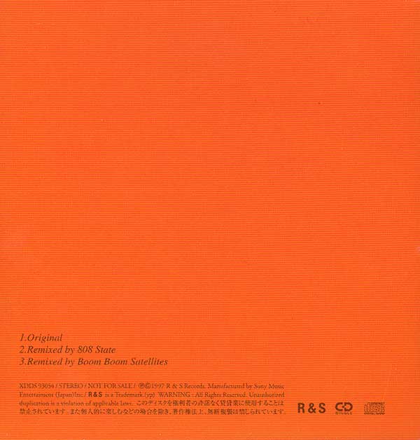 Locust - Your Selfish Ways - Japanese Promo CD Single / Floppy Disk - Back