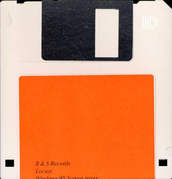 Locust - Your Selfish Ways - Japanese Promo CD Single / Floppy Disk - Floppy Disk Screensaver (Windows 95 3.5" Floppy Disk)