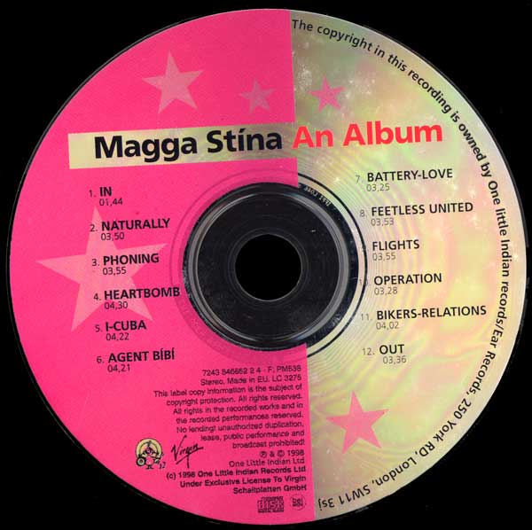 Magga Stina - An Album - EU CD - CD