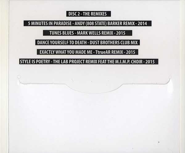 MC Tunes - Damage By Stereo - UK 2xCD - Credits