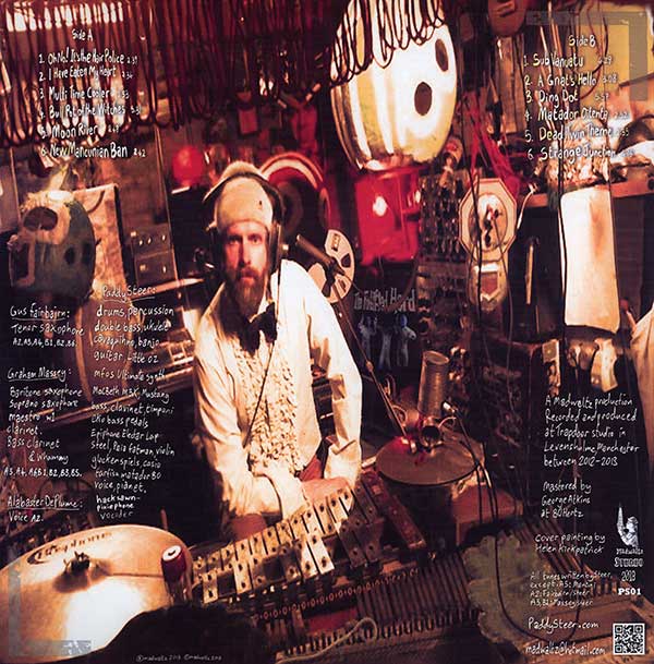 Paddy Steer - The Fortified Herd - UK LP - back