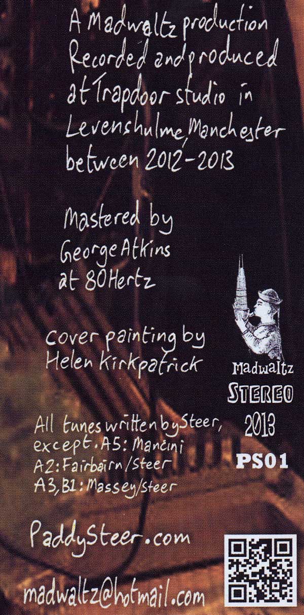 Paddy Steer - The Fortified Herd - UK LP - Credits