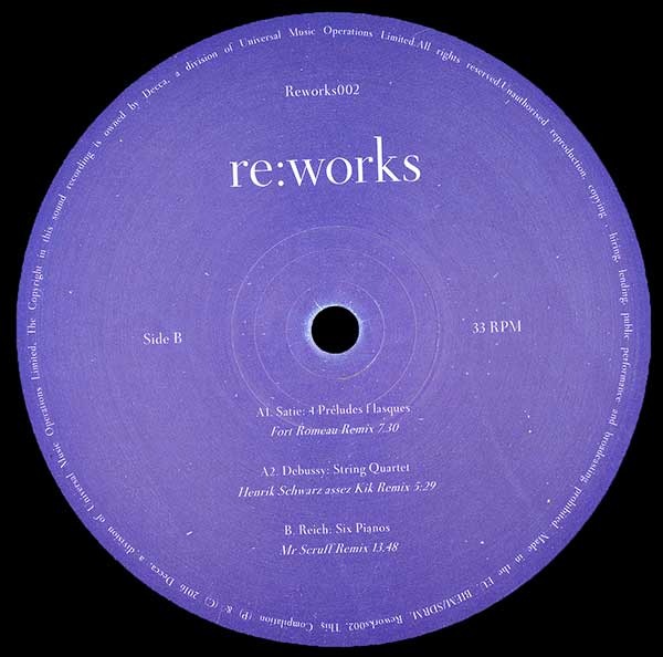 Various - re:works Vol. 2 - UK 12" Single - Side B