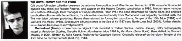 Various Artists - Twice As Nice - UK CD - Credits