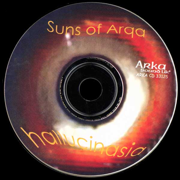 Suns Of Arqa - Hallucinasia - UK CD - CD