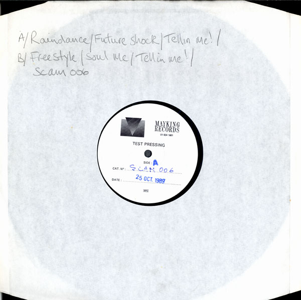 Social Kaos - Free-Style EP - Promo 12" Single - front