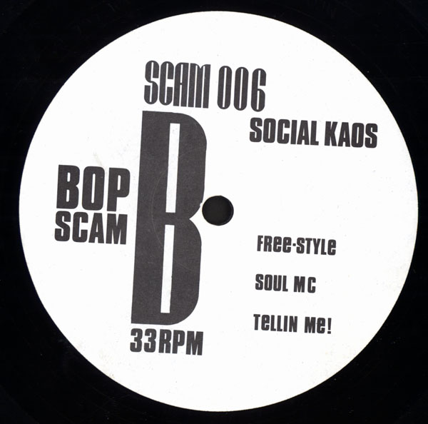 Social Kaos - Free-Style EP - 12" Single - side B