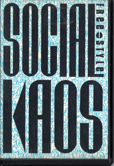 Social Kaos - Free-Style EP - cassette - front cover