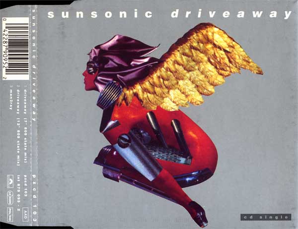 Sunsonic - Driveaway - UK CD Single - Front Cover