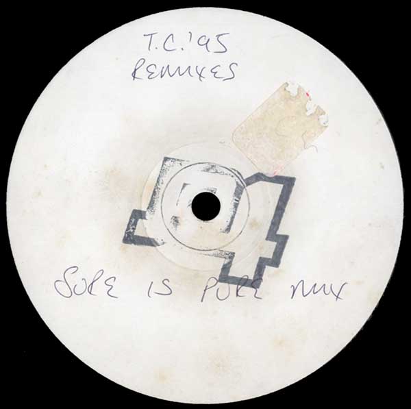 TC'95 - Just Get Up And Dance - UK 12" Test Pressing White-Label Promo Single - Side B