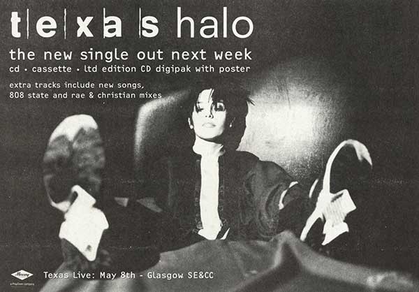 Texas - Halo - UK Advert - The List (4th April 1997)