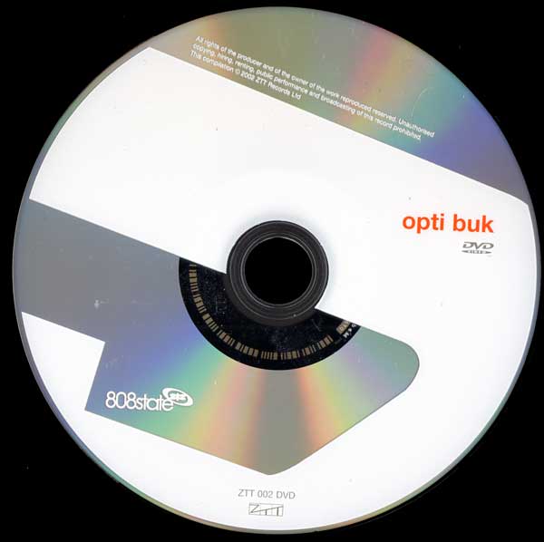 808 State - Opti buk - UK DVD - DVD