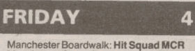 Hit Squad MCR - Manchester Boardwalk - 4 March 1988 - NME Mention