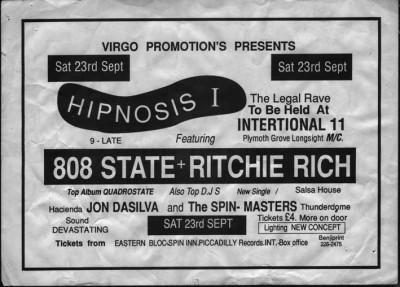 Hipnosis I, International 2, Manchester, 23/09/89