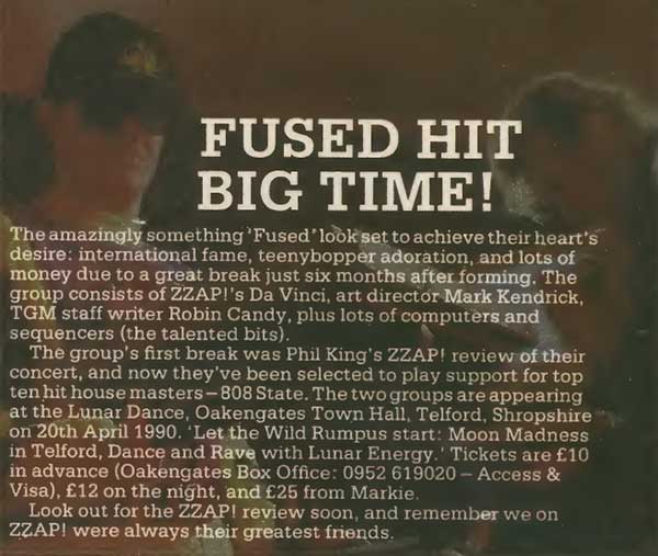 Fri 20:Apr - 808 State Live - Lunar Dance, Oakengates Town Hall, Telford, Shropshire, England (with Fused)
