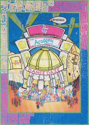 Dancedaze - Flyer - front