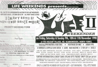 Life II Weekender - Flyer