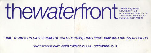 The Waterfront, Norwich
