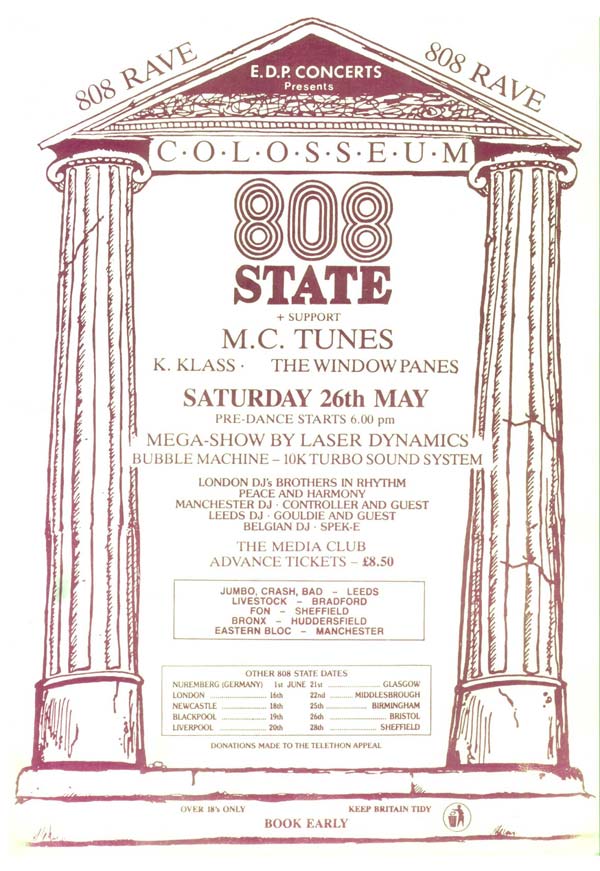 Leeds Colloseum flyer
