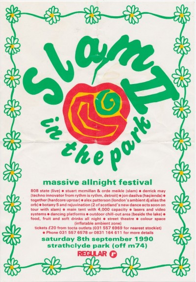Slam In The Park, Strathclyde Park, Strathclyde (with Together, Jon Da Silva, The Orb, Derrick May)