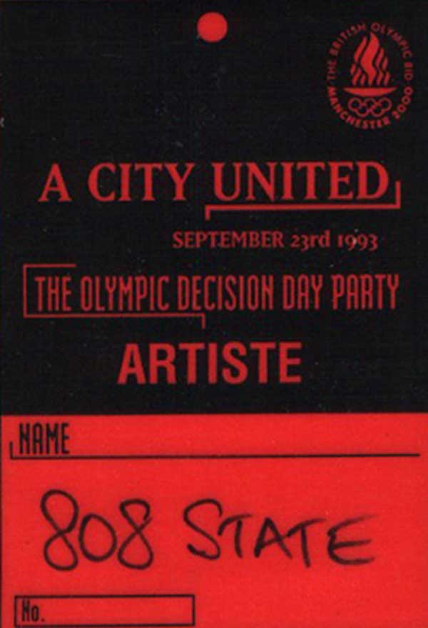 808 State Live - A City United - The Olympic Decision Day Party, Castlefield Arena, Manchester.