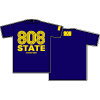 blue t-shirt