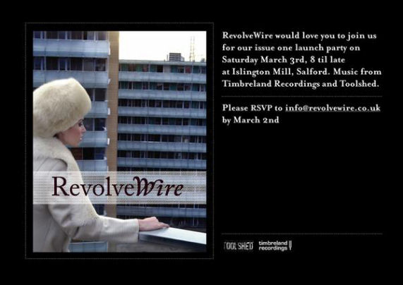 Graham Massey DJ - RevolveWire Launch Party, Islington Mill Studios, Salford