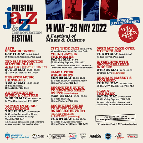 Wed:26:May:2022 - Graham Massey's Toolshed (Live) - Preston Jazz & Improvisation Festival - The Met - Preston - England