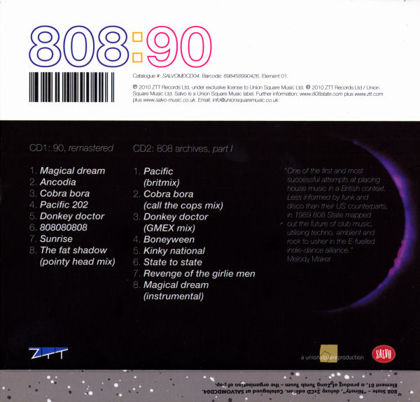 808 State - 90 Deluxe Edition - Element 01