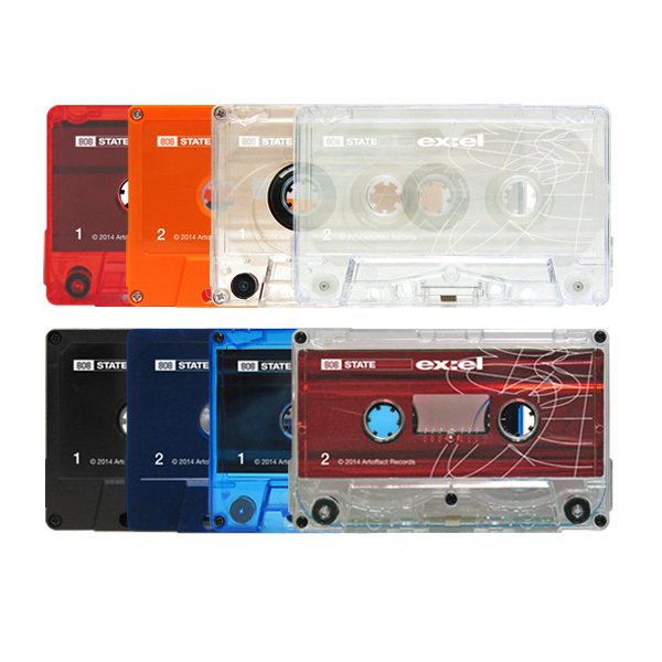 808 State - ex:el Deluxe Edition - Black Arttofact Cassette - CA MC - cassettes
