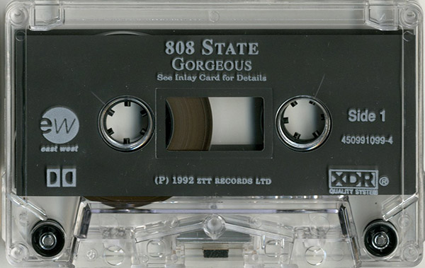 808 State - Gorgeous - Australian (EastWest) - Side 1