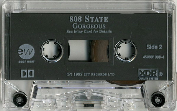 808 State - Gorgeous - Australian (EastWest) - Side 2