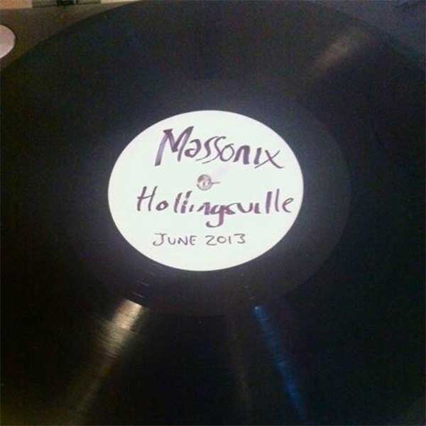Massonix - Hollingsville - White Label Promo - UK LP - Front