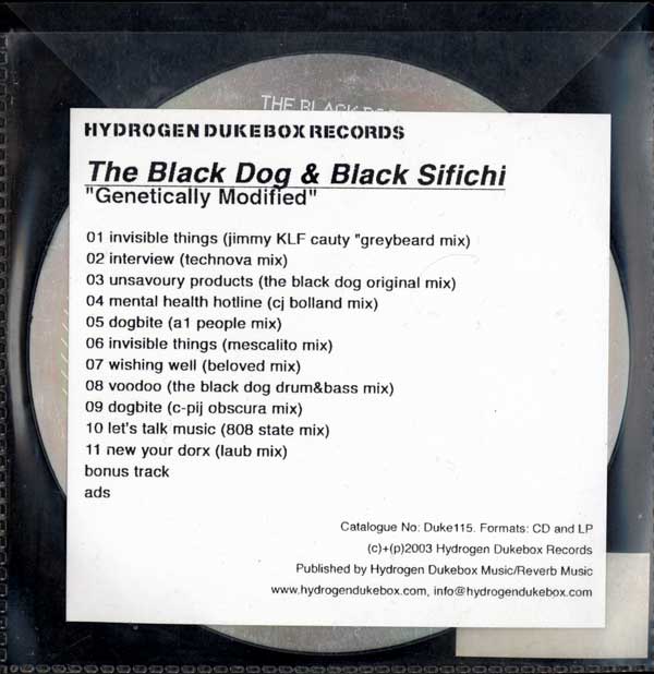 The Black Dog & Black Sifichi - Let's Talk Music (808 State Remix)