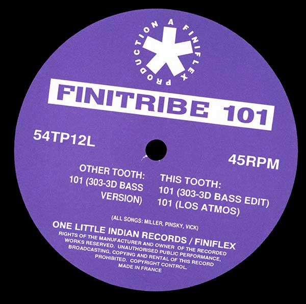 Finitribe - 101 (303-3D Bass Mixes by 808 State)